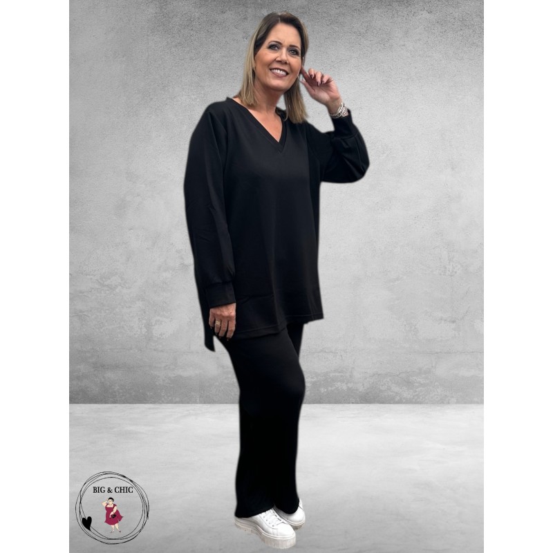 KAFFE CURVE Broek Annita Black