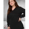 KAFFE CURVE Sweatshirt Annita Black