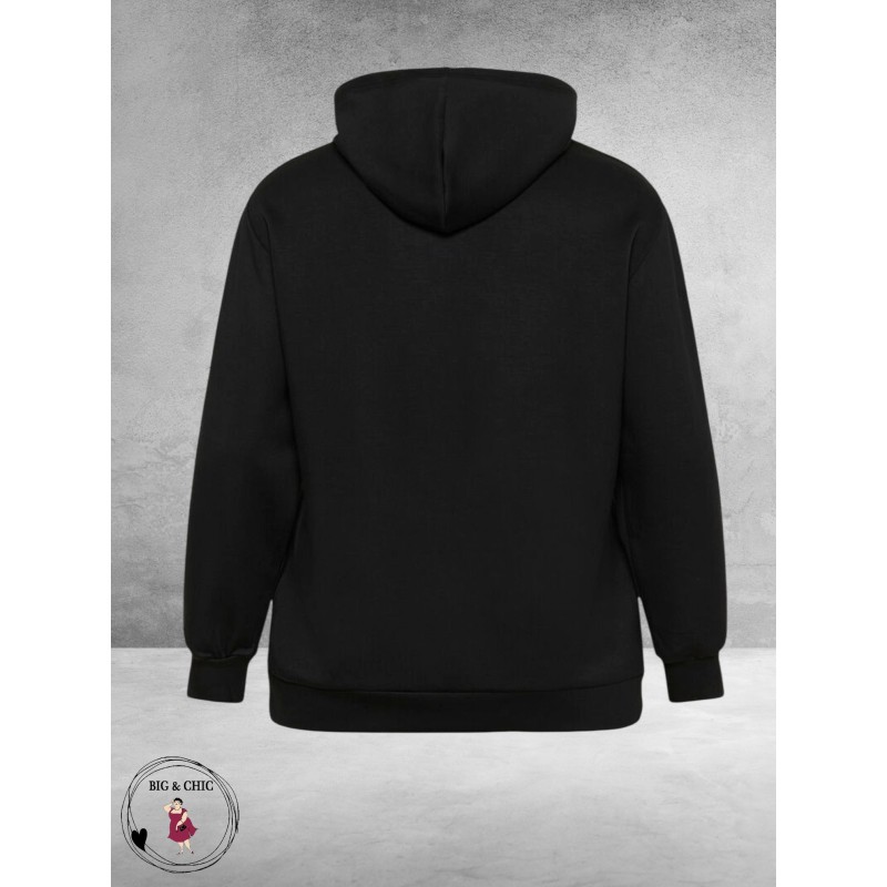 KAFFE CURVE Sweatshirt/Hoodie Annita Black 