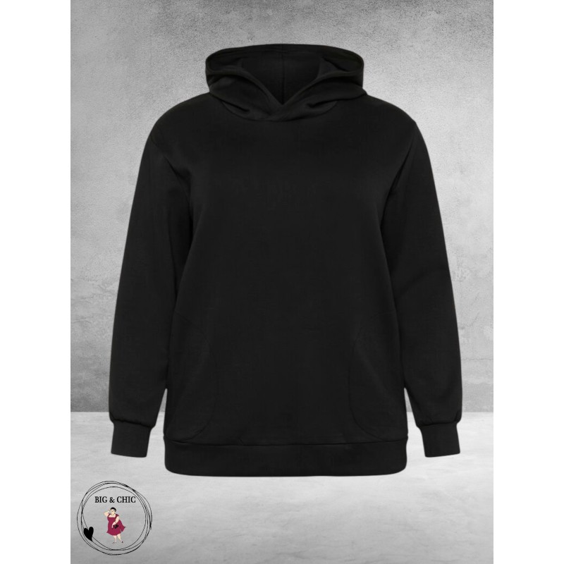 KAFFE CURVE Sweatshirt/Hoodie Annita Black 
