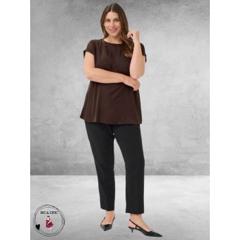 KAFFE CURVE Blouse Milia Black Coffee