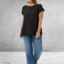 KAFFE CURVE Blouse Milia Black Deep