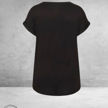 KAFFE CURVE Blouse Milia Black Deep