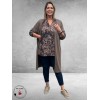 KAFFE CURVE Blouse Jamia Grafische Print