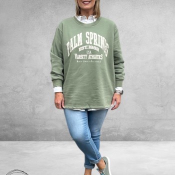 KAFFE CURVE Sweatshirt Palm Springs