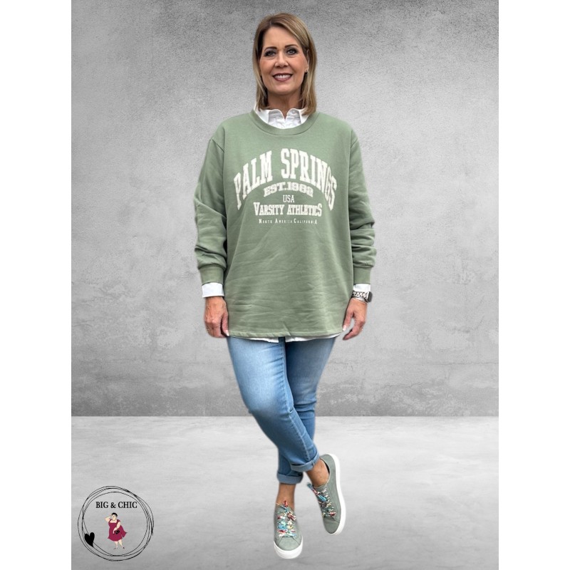 KAFFE CURVE Sweatshirt Palm Springs