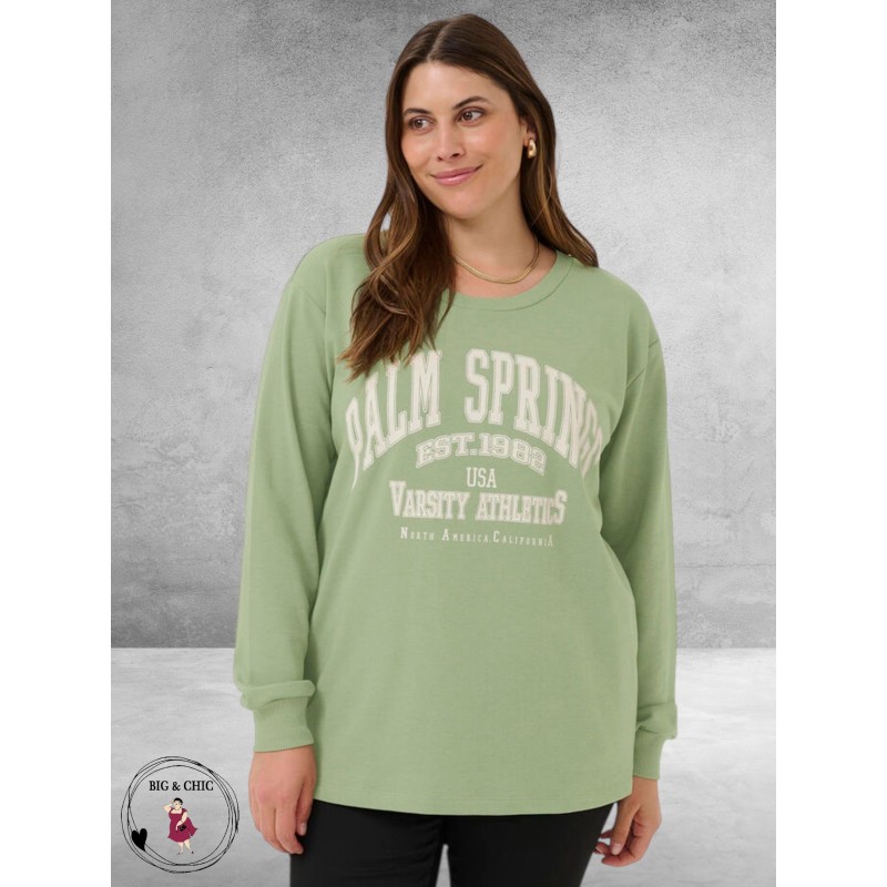 KAFFE CURVE Sweatshirt Palm Springs