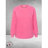 KAFFE CURVE Sweatshirt Pink Power