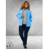 Kaffe Curve Jas Leina Step Azure Blue