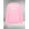 KAFFE CURVE Sweatshirt Malody Pink Frosting