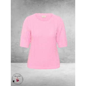 Kaffe curve Trui Lotia Pink Frosting