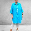 Kaffe Curve Tuniek-Blouse Paula Aquarius