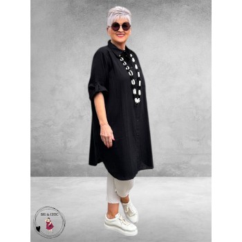 Kaffe Curve Tuniek-Blouse Paula Black