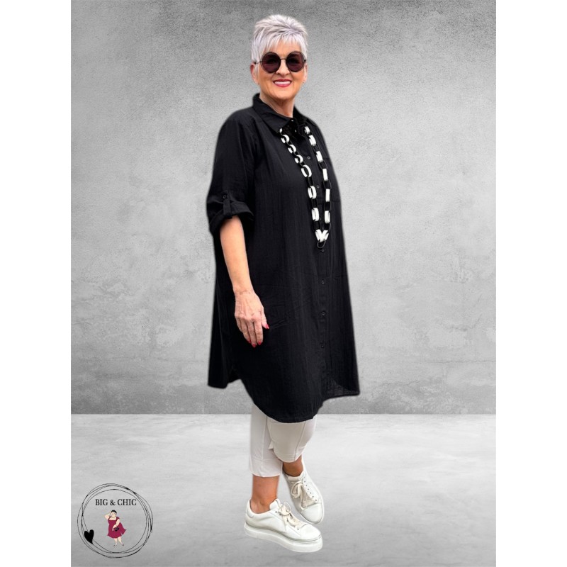 Kaffe Curve Tuniek-Blouse Paula Black