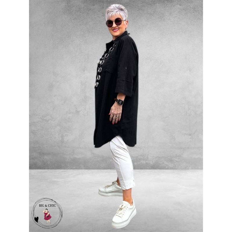 Kaffe Curve Tuniek-Blouse Paula Black