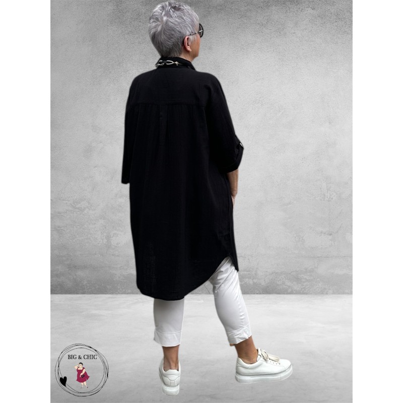 Kaffe Curve Tuniek-Blouse Paula Black