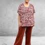 Kaffe Curve Blouse-Shirt Ami Henna Ballerina