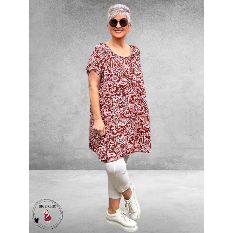 Kaffe Curve Tuniek/Jurk Ami Henna Ballerina