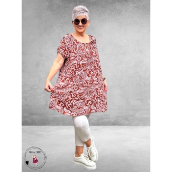 Kaffe Curve Tuniek/Jurk Ami Henna Ballerina