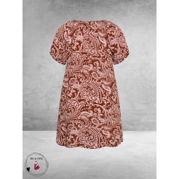 Kaffe Curve Tuniek/Jurk Ami Henna Ballerina