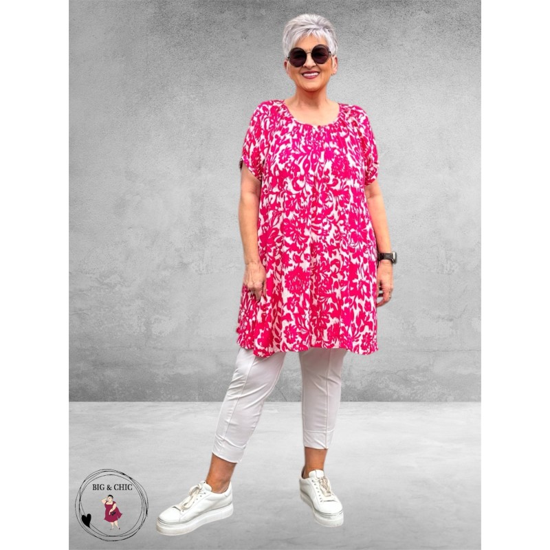 Kaffe Curve Tuniek/Jurk Ami Beetroot Purple