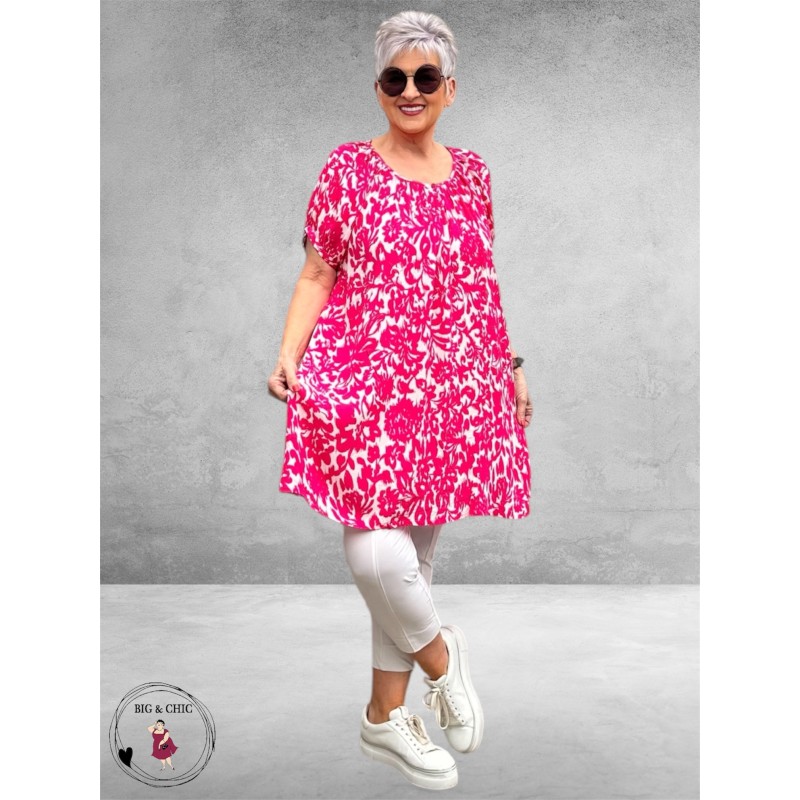 Kaffe Curve Tuniek/Jurk Ami Beetroot Purple