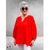 Kaffe Curve Blouse-Shirt Poppy Red