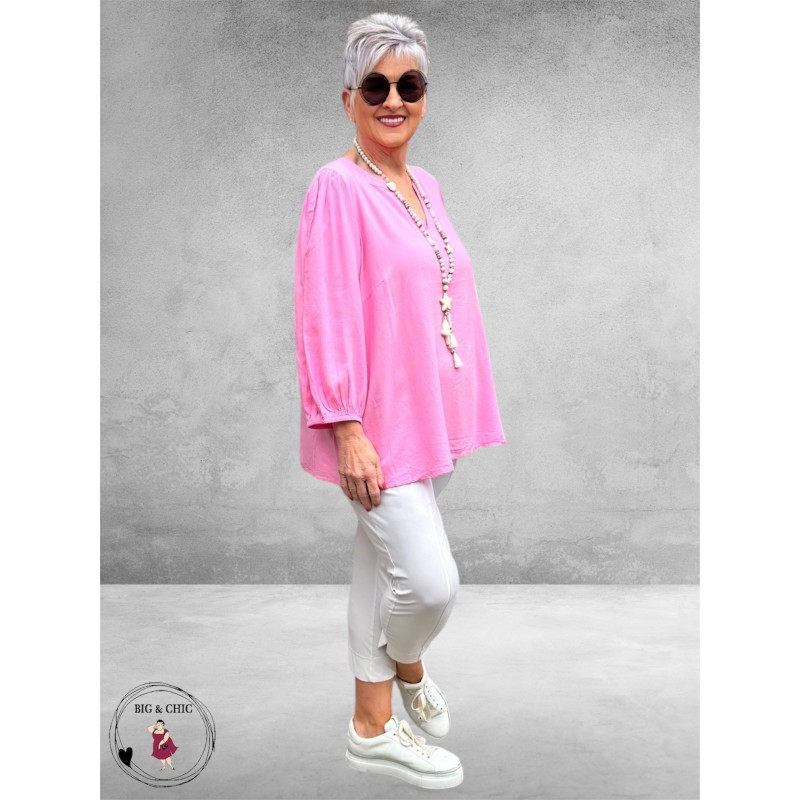 Kaffe Curve Blouse-Shirt Pink Frosting