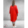 Kaffe Curve Tuniek-Blouse Mille Poppy Red