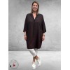 Kaffe Curve Tuniek-Blouse Mille Black Coffee