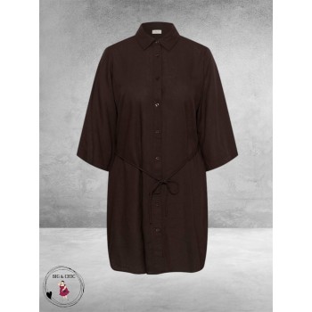 Kaffe Curve Tuniek-Blouse Mille Black Coffee