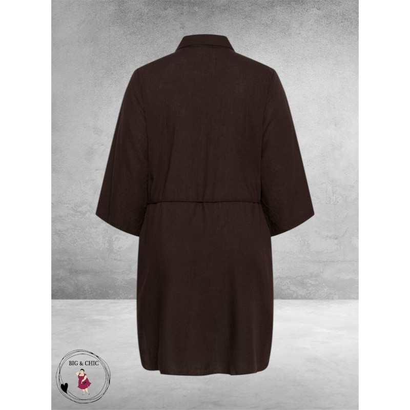 Kaffe Curve Tuniek-Blouse Mille Black Coffee