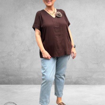 Kaffe Curve Blouse-Shirt Black Coffee