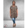 Kaffe Curve Tuniek/Jurk Ami Leopard 