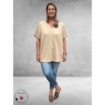 Kaffe Curve Shirt Annia Feather Gray 