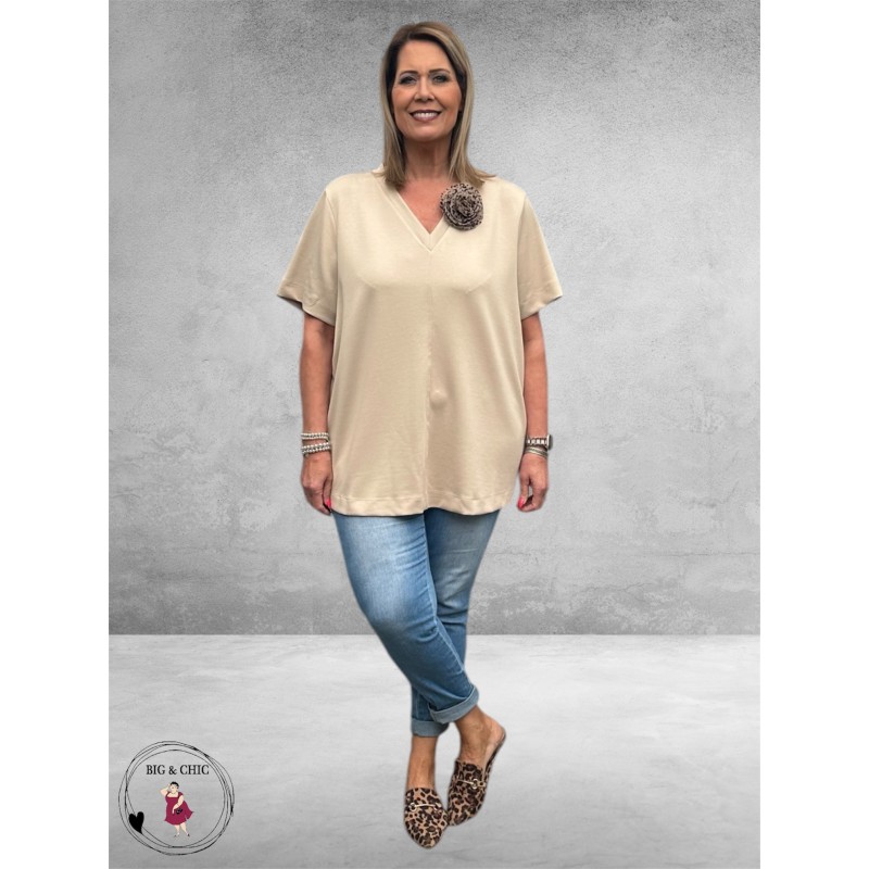Kaffe Curve Shirt Annia Feather Gray 