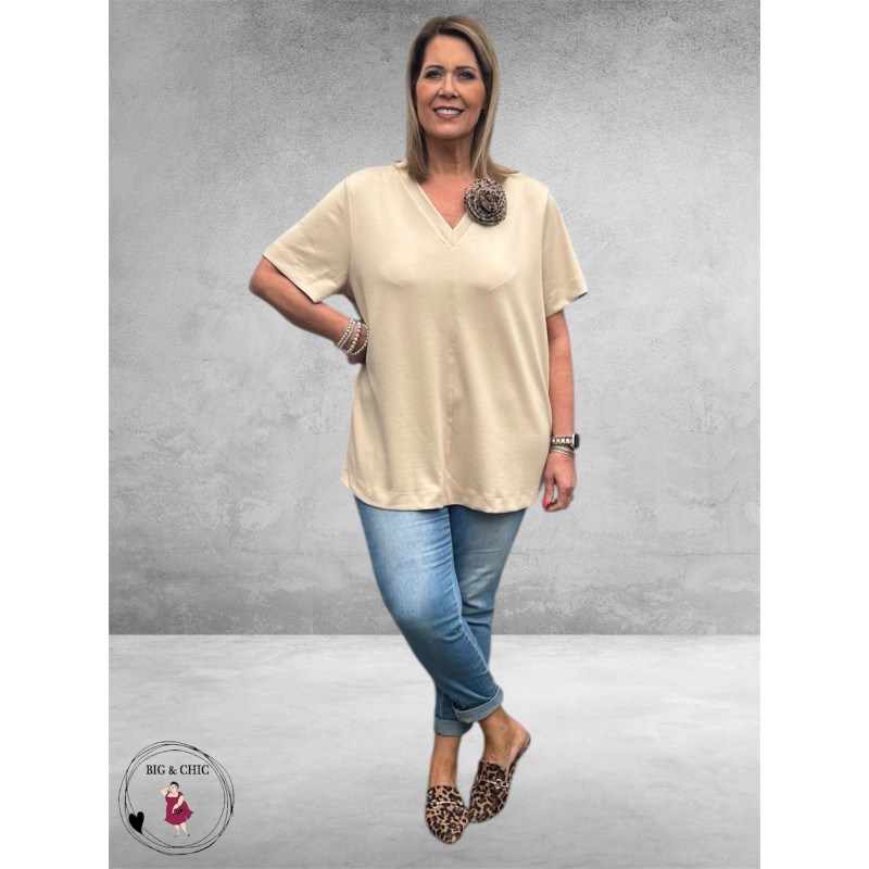 Kaffe Curve Shirt Annia Feather Gray 