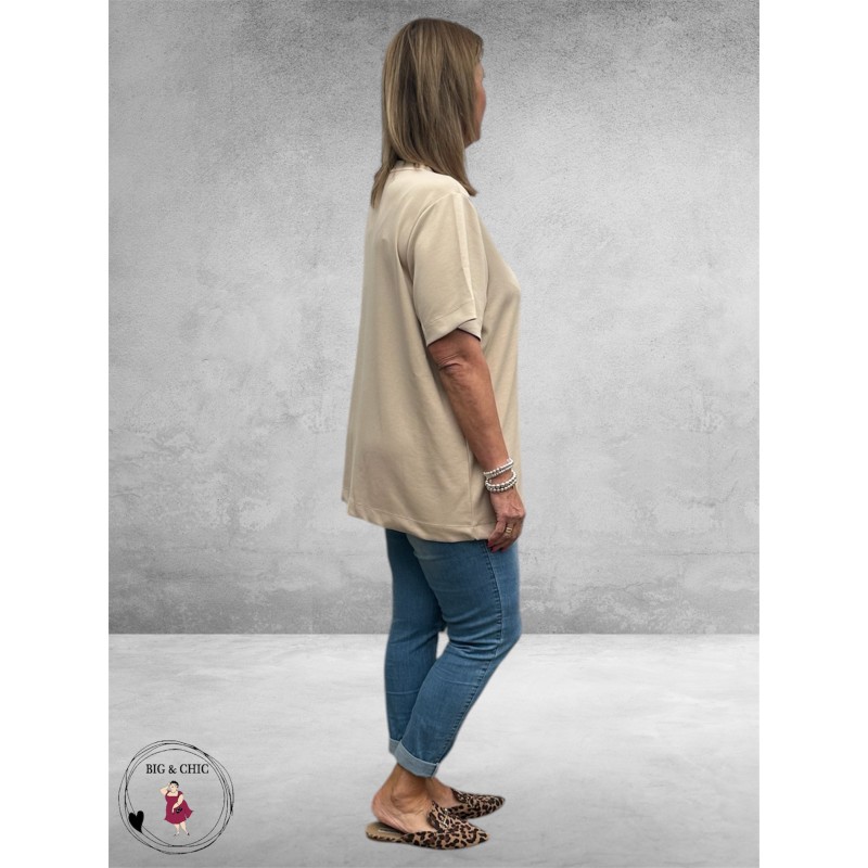 Kaffe Curve Shirt Annia Feather Gray 