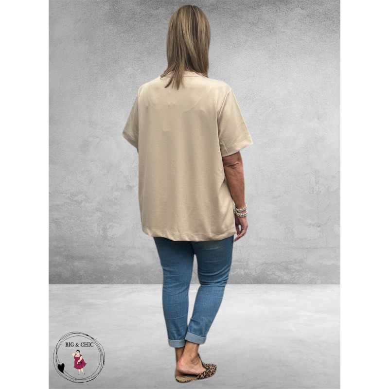 Kaffe Curve Shirt Annia Feather Gray 