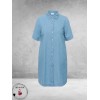 Kaffe curve Jurk Denim Jada Medium Blue