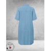 Kaffe curve Jurk Denim Jada Medium Blue