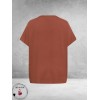Kaffe curve Shirt-Blouse Mina Henna/Bruin