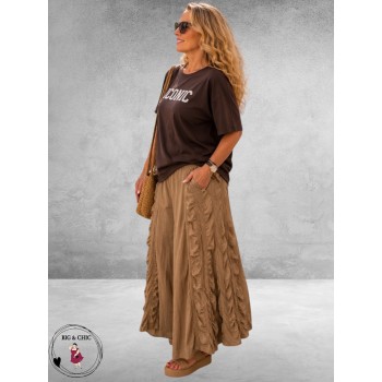 Kaffe curve Shirt ICONIC Coffee Bean 