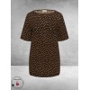 Kaffe curve Tuniek Myra Coffee Bean/Ecru Dots