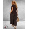 Kaffe curve Shirt Mila Coffee Bean /Blue 