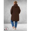 Kaffe Curve Regen Parka Sofia Bruin