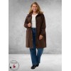Kaffe Curve Regen Parka Sofia Bruin