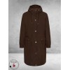 Kaffe Curve Regen Parka Sofia Bruin