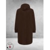 Kaffe Curve Regen Parka Sofia Bruin