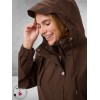 Kaffe Curve Regen Parka Sofia Bruin